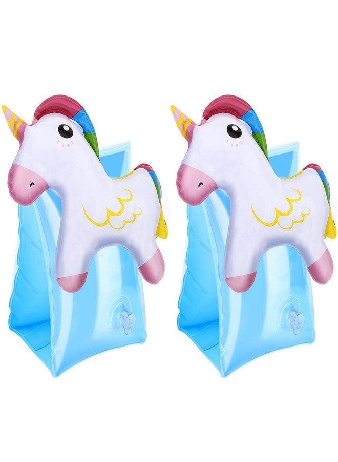 ZOEKIM Inflatable Arm Floaties for Kids Toddlers, Swimiming Floater Sleeves Arm Bands Floaties Water Wings Floatation Sleeves, Pool Water Sports Learning Swim Training Aids - Image 1